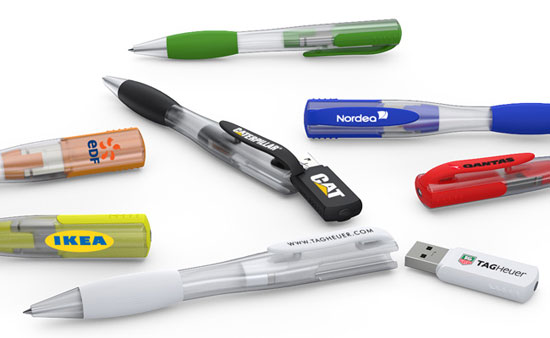 Ink Series USB Flash Pens with innovative magnetic mechanicsm